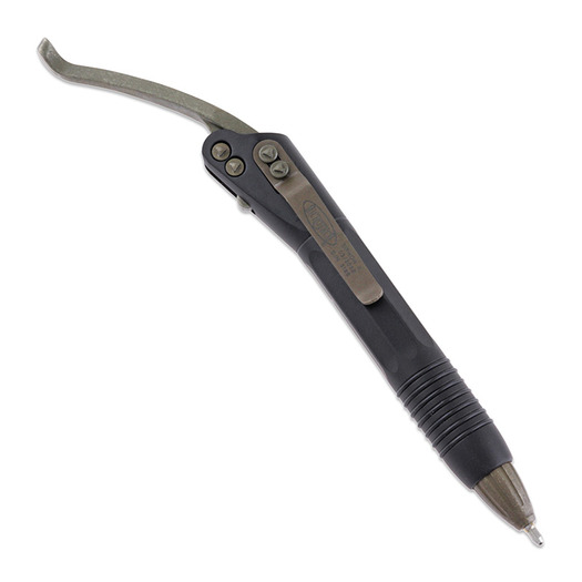 ปากกา Microtech Siphon II Black Stainless Steel Bronze 401-SS-BKBZAP
