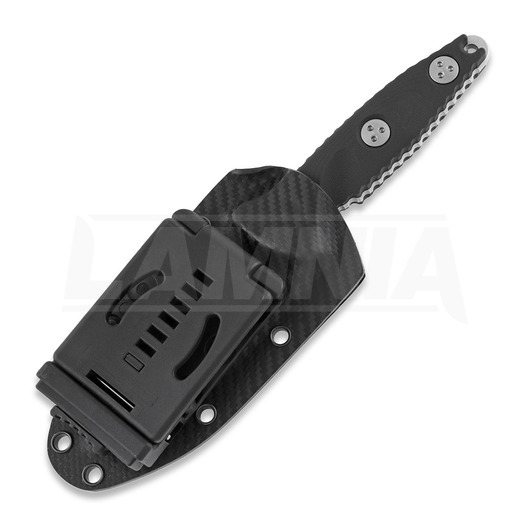 Microtech Socom Alpha Mini T/E Stonewash Full Serrated סכין 114M-12