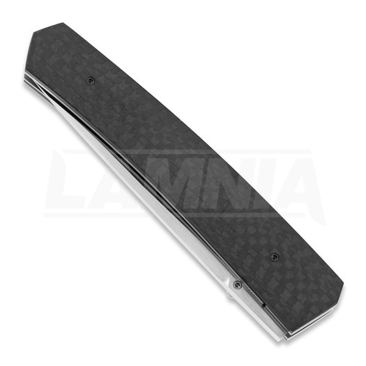 Jukka Hankala Piili folding knife, Carbon fiber