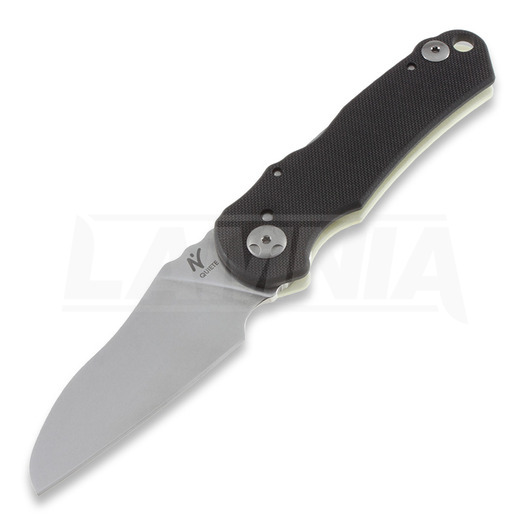 Nilte Quiete folding knife, black/white