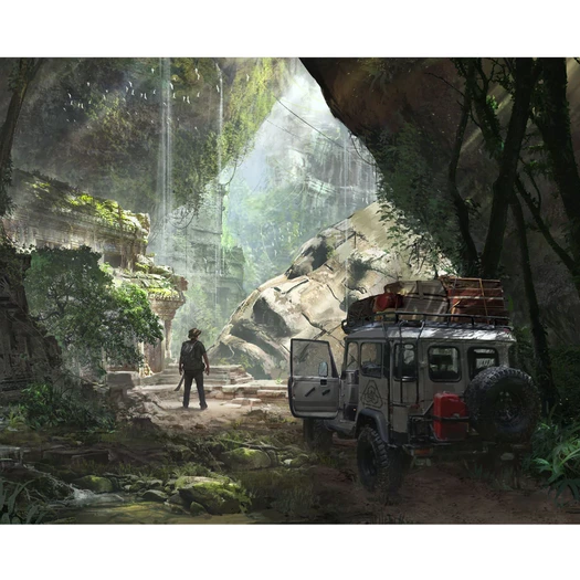 Prometheus Design Werx Art Print - Jungle Ruins