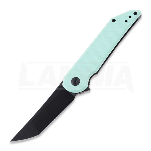 Складной нож Jake Hoback Knives Radford DLC, Tiffany Blue G10