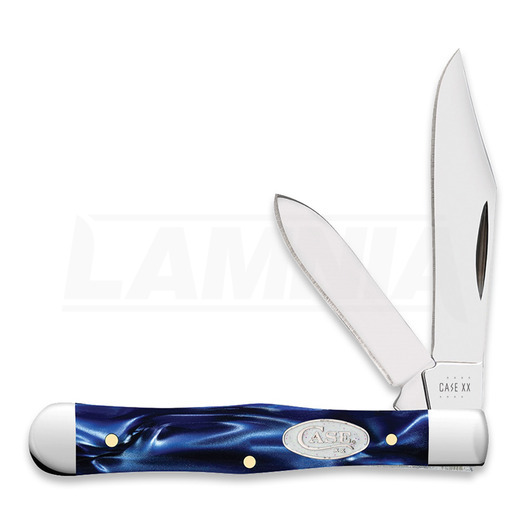 Перочинный нож Case Cutlery SparXX Blue Pearl Kirinite Small Swell Center Jack 23444
