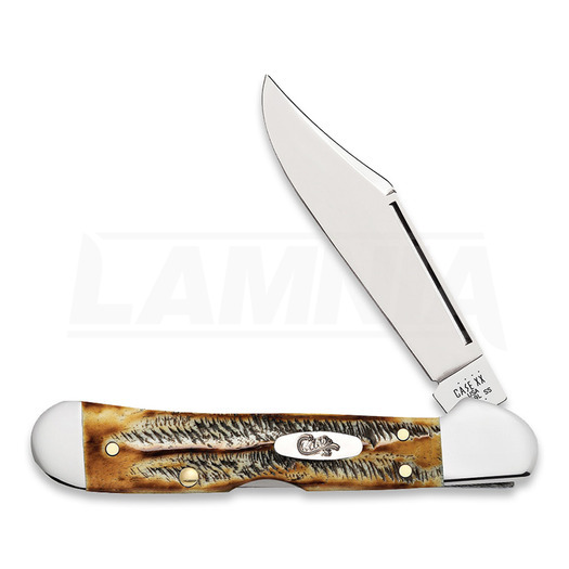 Pocket knife Case Cutlery 6.5 BoneStag Mini CopperLock 65327