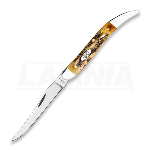 Case Cutlery 6.5 BoneStag Medium Texas Toothpick Pocket knife 65328
