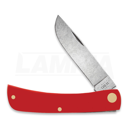 Case Cutlery American Workman Red Synthetic Smooth Sod Buster Jr linkkuveitsi 73932