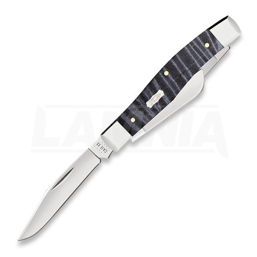 Case Cutlery Purple Curly Maple Smooth Medium Stockman pocket knife 80541