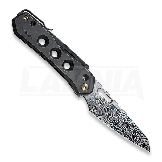 We Knife Vision R folding knife, hakkapella damasteel WE21031-DS1