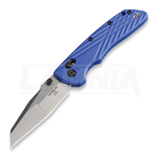 Hogue Deka ABLE Lock folding knife, wharncliffe, blue