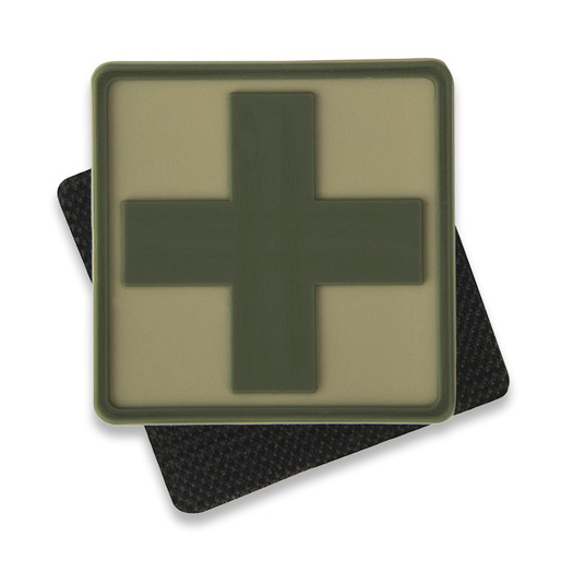 Helikon-Tex Medic Cross patch, khaki OD-MED-RB-13
