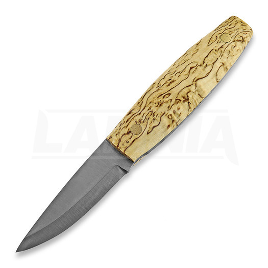 Coltello Nordic Knife Design Korpi 85, curly birch