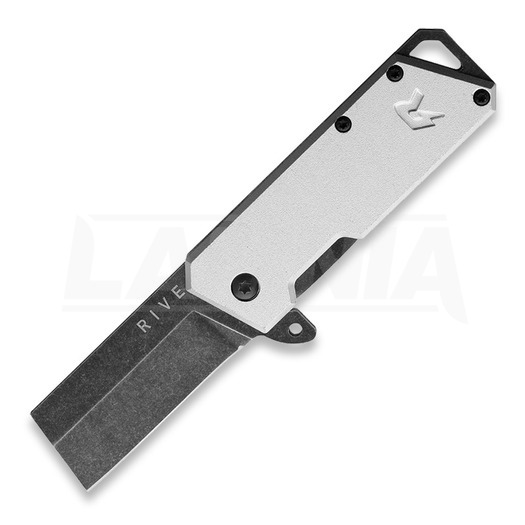 RIVE Knives Rogue Mini Linerlock Silver Taschenmesser