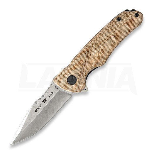 Buck Sprint Pro Natural Micarta folding knife 841TNS