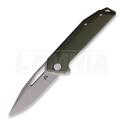 CMB Made Knives Lurker folding knife, green
