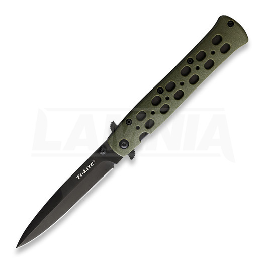 Складной нож Cold Steel Ti-Lite Linerlock, оливковый 26SPODBK