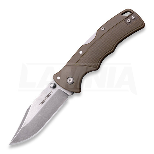 Cold Steel Verdict 4116Ss / 3in Clip Pt folding knife CS-FLC3CPSSFDE
