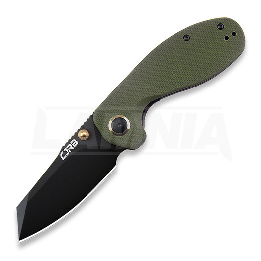 CJRB Maileah Linerlock Green folding knife