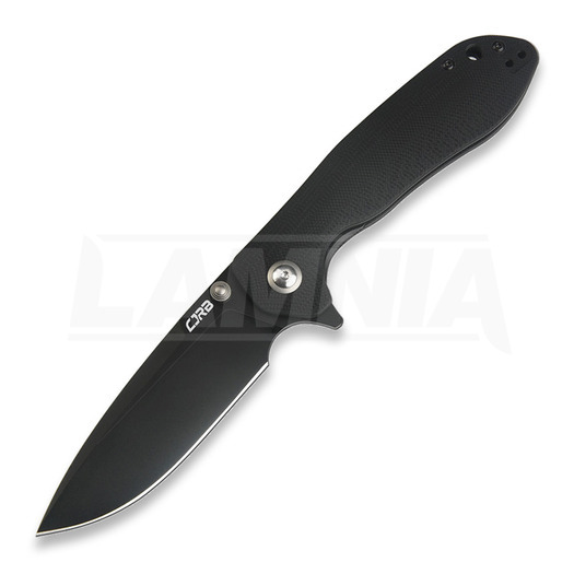 CJRB Scoria Linerlock folding knife, black