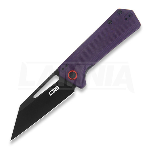 CJRB Ruffian Linerlock 折り畳みナイフ, 紫
