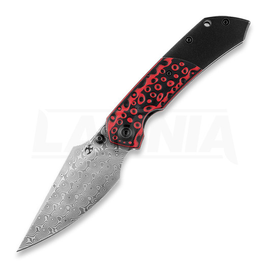 Kansept Knives Fenrir Linerlock Black/Red összecsukható kés
