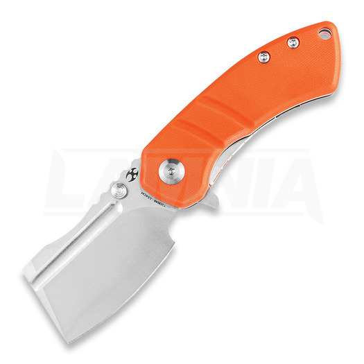 Skladací nôž Kansept Knives Korvid M Linerlock, oranžová