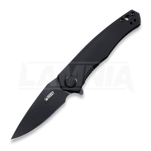 Kubey Cadmus Linerlock Black folding knife