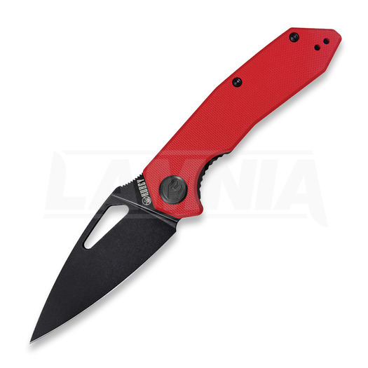 Kubey Coeus Linerlock folding knife, red