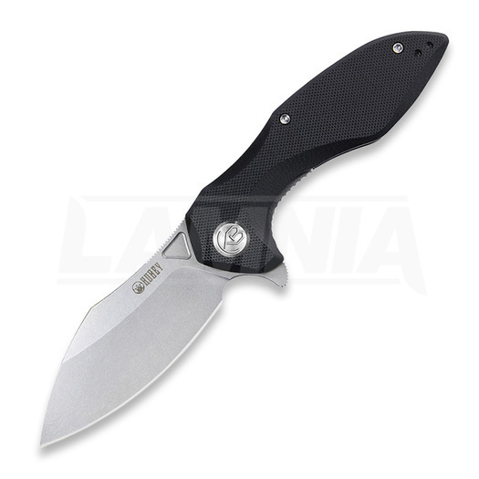 Kubey Noble Linerlock Black G10 folding knife