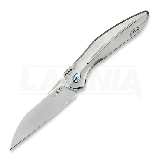 Kubey Barracuda Ti Linerlock. S30V folding knife