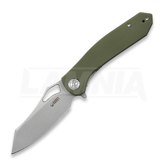 Kubey Drake Linerlock G10 סכין מתקפלת, ירוק