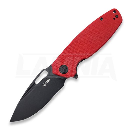 Kubey Tityus Linerlock Black/Red folding knife