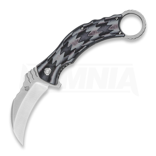 QSP Knife Eagle Karambit foldekniv, grå