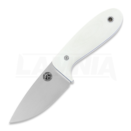 SteelBuff Forester 1.0 kniv, hvid