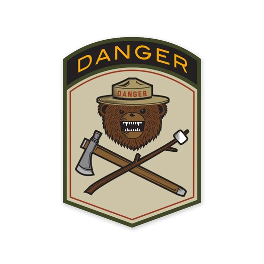 Prometheus Design Werx DRB Danger Flash Sticker