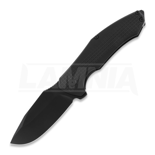 PMP Knives Alpha Smilodon Black folding knife