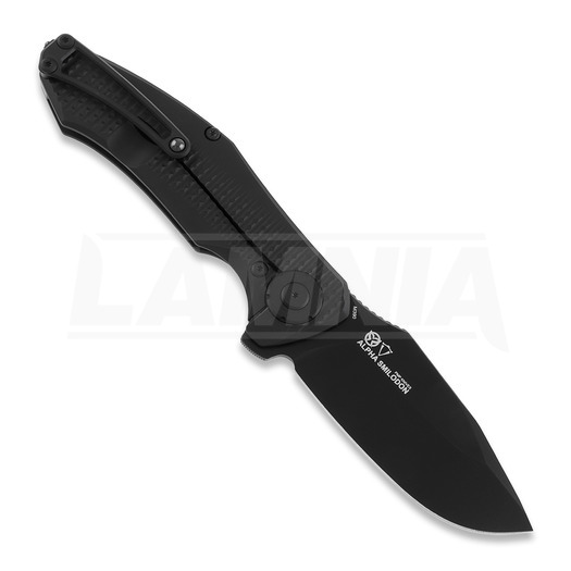 Сгъваем нож PMP Knives Alpha Smilodon Black