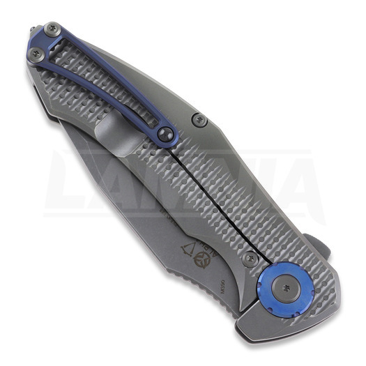 PMP Knives Alpha Smilodon Gray/Blue Taschenmesser