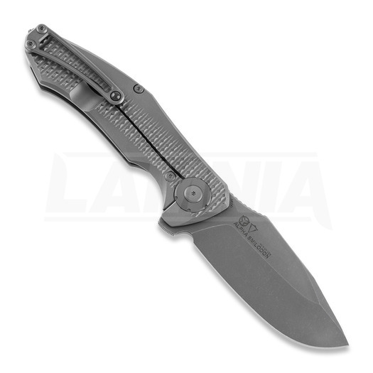 PMP Knives Alpha Smilodon Gray folding knife