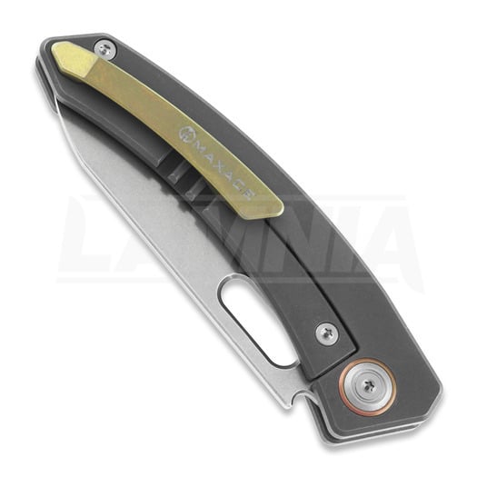 Πτυσσόμενο μαχαίρι Maxace Black Mirror, stonewash, carbon fiber
