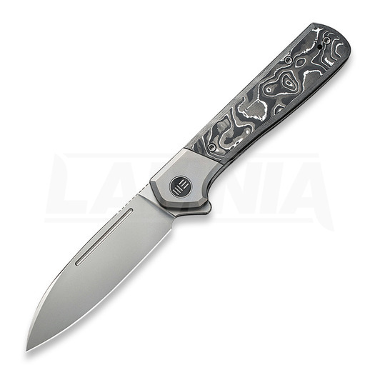 Couteau pliant We Knife Soothsayer Aluminum Foil Carbon, Bead Blasted WE20050-3