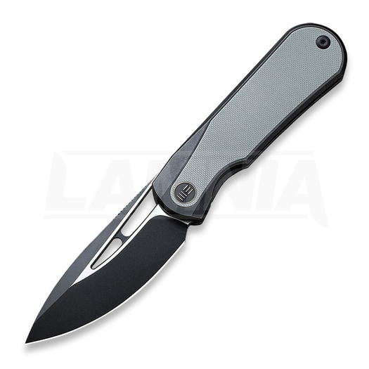 We Knife Baloo Black Titanium kääntöveitsi, gray G10 21033-1