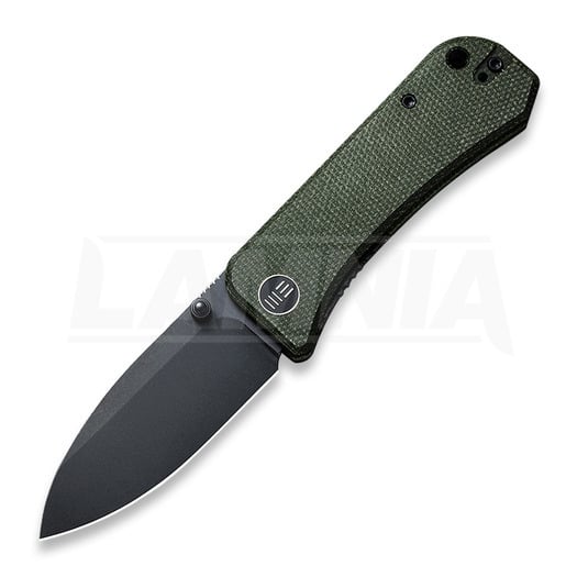 We Knife Banter Green Micarta folding knife 2004J