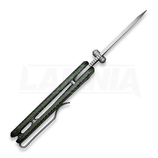 Πτυσσόμενο μαχαίρι CIVIVI Baby Banter Green Micarta C19068SB-1