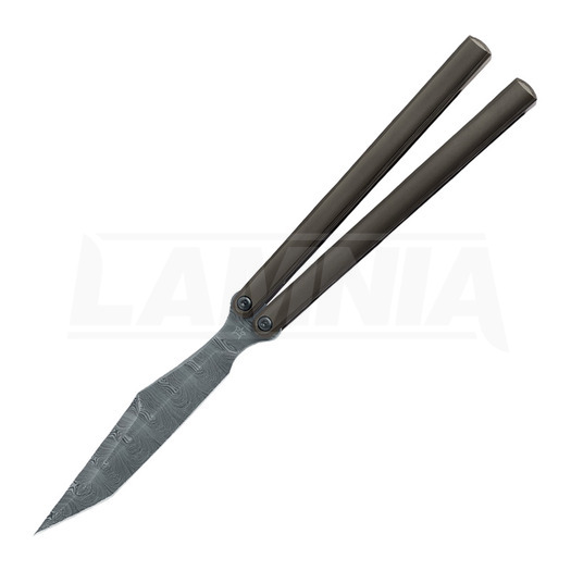 Nož motýlek Fox PHI, damasteel FX-570TID