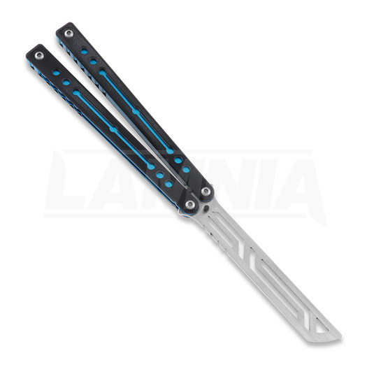 Squid Industries Nautilus V2 Teal balisong träningsknivar