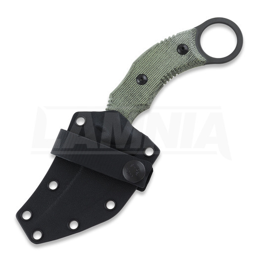 Bastinelli Mako Compact nož, green micarta