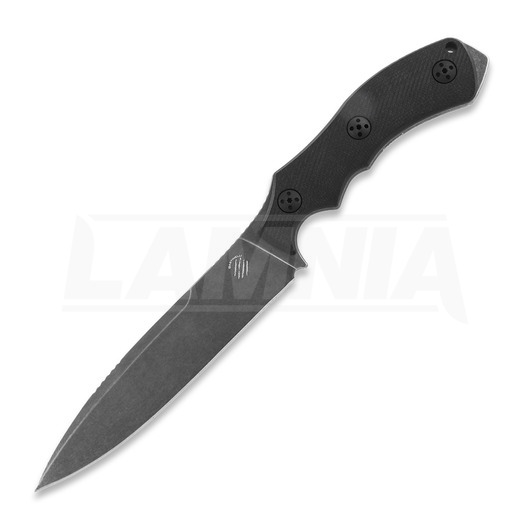 Nůž Bastinelli Raptor L M390, dark stonewash