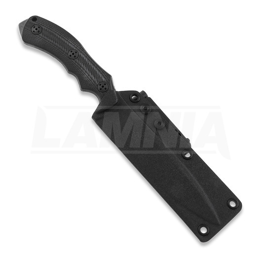Nóż Bastinelli Raptor L M390, dark stonewash