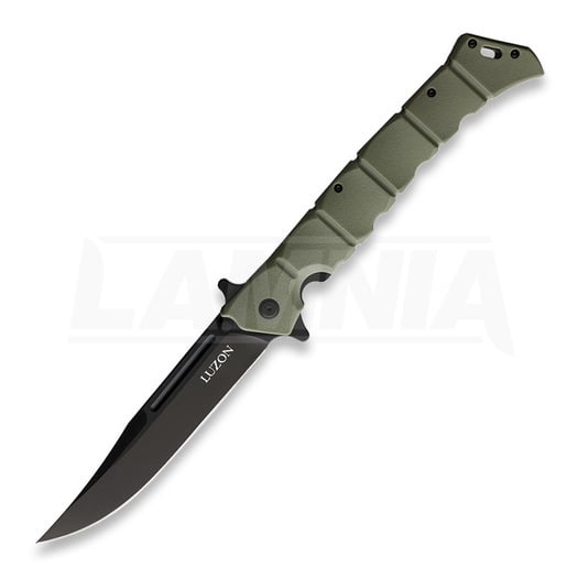 Складной нож Cold Steel Large Luzon Black, оливковый CS20NQXODBK