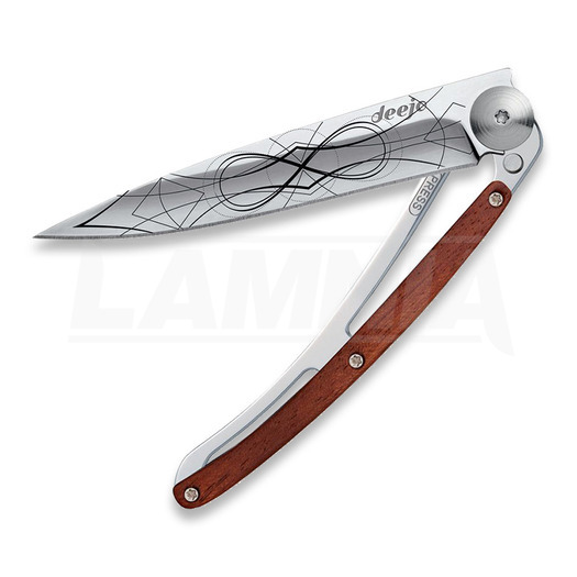 Deejo 37g Coral Wood/Infinite folding knife